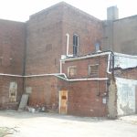Back of Old Furniture Store Building